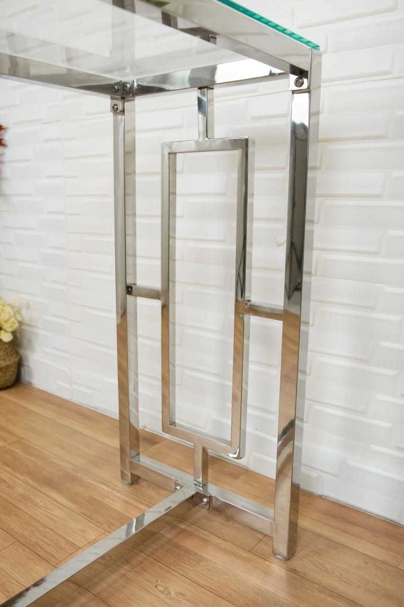 Khung chân kệ console inox - ảnh 6